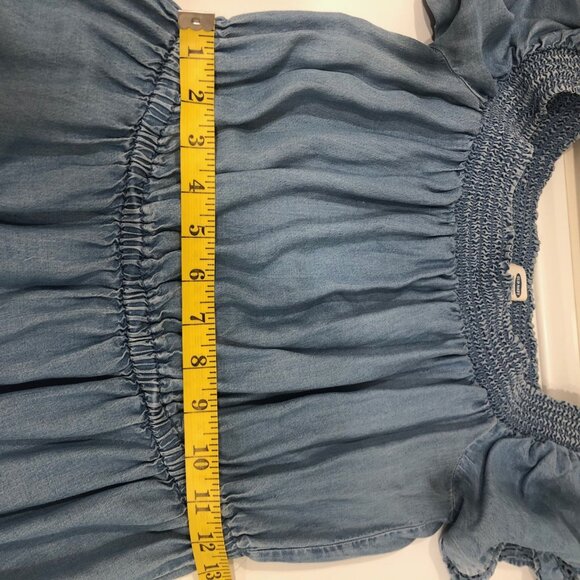 SUPER CUTE denim midi dress - Picture 5 of 5